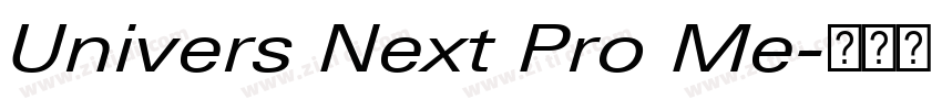 Univers Next Pro Me字体转换 Univers Next Pro Me字体转换